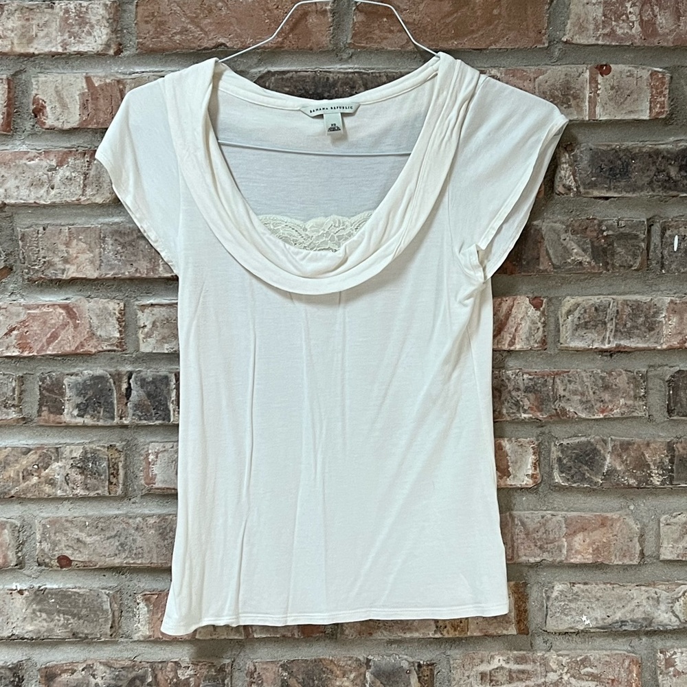 Banana Republic XS Cream colored top
